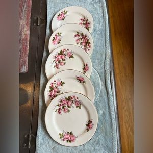 Queen Anne side plates